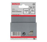 Bosch Agrafes à fil plat Type 52 2609200206 12,3 x 1,25 x 10 mm – 1000 pièces