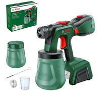 Bosch Pistolet à peinture sans fil AdvancedSpray 18V-500 (laques, vernis, peintures à disp./latex ; 3m²/min ; 2x godets 1 200 ml ; système 18V ; sans batterie)