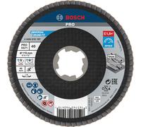 BOSCH Plateau a lamelles PRO X571, bombé, 115 mm, G40, X-Lock 2608619197