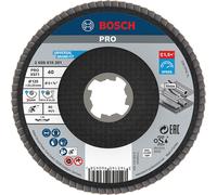 BOSCH Plateau a lamelles PRO X571, bombé, 125 mm, G40, X-Lock 2608619201