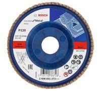 BOSCH Plateau a lamelles X431, Standard for Metal, 115 mm, 22,23 mm,120 2608601273
