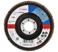 BOSCH Plateau a lamelles X431, Standard for Metal, 115 mm, 22,23 mm,80 2608603714