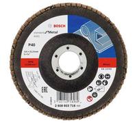 BOSCH Plateau a lamelles X431, Standard for Metal, 125 mm, 22,23 mm, 40 2608603716