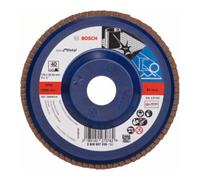 Bosch Plateau à lamelles X571 Best for Metal – Ø115 mm, grain 60, droit – 1 pièce