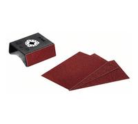 Bosch Plateau de ponçage Starlock pour profilés AUZ 70 G avec 4 feuilles abrasives, 70 x 125 mm 70 mm