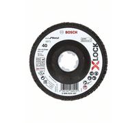 Bosch Plateaux à lamelles X-LOCK version coudée, spatule fibre, Ø 115 mm, G 40, X571, Best for Metal - 2608619197