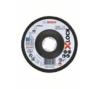 Bosch Professional – Plateau à lamelles X-LOCK X571 Best for Metal Ø 125 mm