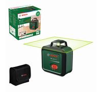 Bosch Laser Plan PLL 360-1G (laser vert 360°, auto-nivelant, précision ±0,4 mm/m, batterie Li-Ion rechargeable intégrée, chargement USB-C®, dans boîte en carton)