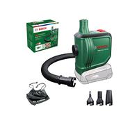 Bosch Pompe à air sans fil EasyInflate 18V-500 (sans batterie ; 18 V ; Gonfler/Dégonfler Matelas pneumatiques, pataugeoires et autres jouets ; livré dans un carton)