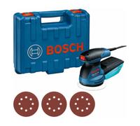 Bosch Ponceuse en orbite aléatoire Bosch GEX 125-1 AE, avec 3 x feuille abrasive C470, dans une mallette d'artisan Quantité:1