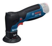 Bosch Ponceuse excentrique 12 volts 77 millimètres, Ponceuse orbitale