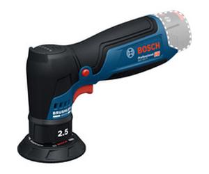 Bosch Ponceuse excentrique 12 volts 77 millimètres, Ponceuse orbitale