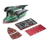 Bosch Ponceuse Multi PSM 200 AES 200W, 2 feuilles abrasives, plateau rectangulaire