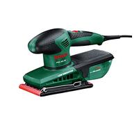Bosch Ponceuse vibrante PSS 300 AE (250 W, vitesse de vibration 14 000-24 000 min-1, surface de ponçage rectangulaire 262 cm² (114 x 230 mm), feuille abrasive P120, microfiltre Bosch, coffret)