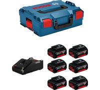 BOSCH Power Set (6 x 5.0 Ah + GAL18V-40 + L-Boxx 136)