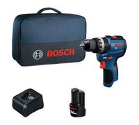 Bosch PRO 12V System Perceuse-visseuse sans-fil GSR12V-31 (avec 1x GBA 12V 2.0 Ah, 1x GAL 12V-20, 1x coffret de transport)