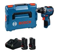 BOSCH GSR12V-31 PROFESSIONAL Perceuse-visseuse, 2x 12V/2,0Ah, L-BOXX 06019S6013