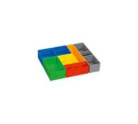 Bosch PRO Boîtes de stockage petites pièces Set casiers InSet-Box pour | Une solution de rangement flexible au sein du concept mobilité Bosch i-BOXX 72 inset box set 10 pcs
