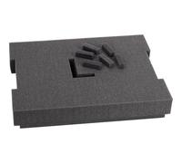 Bosch PRO Calages pour rangement des outils Insert en mousse 136 | Tout est stocké en toute sécurité Insert mousse taille 136