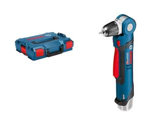 Bosch PRO Perceuse d'angle sans fil GWB 12V-10 | Perceuse d’angle compacte de la catégorie 12 V pour endroits difficiles d’accès GWB 12V-10 solo C&G L-BOXX Perceuses d'angle