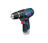 Bosch Professional Perceuse‑visseuse à percussion GSB 12V‑15 – solo, sans batterie ni chargeur