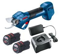Bosch Pro Pruner Professional Elagueur sans fil 12 V + 2x batterie 2,0 Ah + chargeur