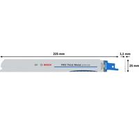 Bosch PRO S1137HBF SSB Set,1.1x25x225mm,2