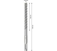 Bosch PRO SDS plus-5X foret marteau perforateur 10 x 100 x 160 mm - 2608833902
