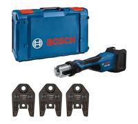 Bosch PRO Sertisseuse sans-fil GPT 18V-32 | Puissante sertisseuse 18V de 32 kN pour une grande plage de diamètres GPT 18V-32, Kit TH (TH16/TH20/TH26),XL-B