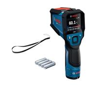 Bosch PRO Thermomètre Infrarouge GIS12V-700-14 (grand écran graphique, protection IP54, résistance aux chutes de 2 m, double alimentation, incl. adaptateur de batterie et piles AA)