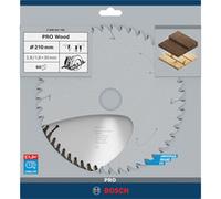 Bosch PRO Wood lame de scie circulaire, Ø 210mm, 60 dents
