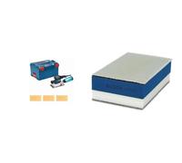 Bosch Professional 0601292901 Ponceuse vibrante GSS 280 AVE 350W L-BOXX + 1x Expert Cale Dual Density (pour bois, 80 x 133 mm, avec Abrasifs réticulés EXPERT M480 2xP80-2xP120-1xP180, Accessoire)