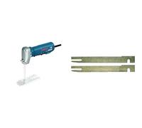 Bosch Professional 0601575103 Scie mousse GSG 300 350 W, Bleu, One size + Bosch Accessories 2607018013 Lame de scie 70 mm Set de 2 pièces