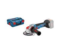 Bosch Professional 06017B0200 Meuleuse Angulaire X-Lock Sans-Fil GWX 18 V-10 C (18 V, Connectable, Ø de Meule : 125 mm, L-Boxx, Sans Batterie) Bleu