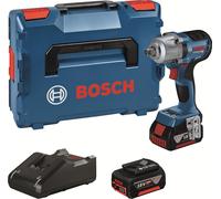 BOSCH Professional 06019K4003 BOSCH Professional GDS 18V-450 HC Kit de visseuse-perceuse à percussion sans fil 18,0 V, avec 2 batteries