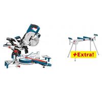 BOSCH Professional 0601B19100 + 0601B12300 BOSCH Professional GCM 8 SJL + Arbeitstisch GTA 2600 Paneelsäge 1.600 W