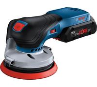 BOSCH Professional 0615A5004H BOSCH Professional GEX 18V-125 + M480 Akku-Exzenterschleifer-Set 18,0 V, ohne Akku