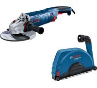 BOSCH Professional 0615A5004S BOSCH Professional GWS 24-230 JZ+GDE 230 FC-S Winkelschleifer-Set 2.400 W