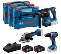 Bosch Set d'outils sans fil 9 pièces 0615A5009G avec batteries et chargeur