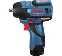 Bosch Professional 12V System boulonneuse sans-fil GDS 12V-115 (couple maxi 115 Nm, fréquence de frappe 0-3 100 cps/min, avec calage L-BOXX pour accessoires, L-BOXX)