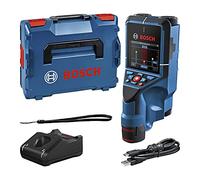 Bosch Professional 12V System Scanner Mural Bosch D-tect 200 C (Batterie 12 V, détection de câbles sous Tension (ou Non), de tuyaux métal ou Plastique, Montants et cavités, câble USB-C™, L-BOXX)
