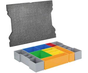 Bosch Professional 1600A016N9 L-BOXX Coque à insérer 12 pièces (L x l x H) 409 x 319 x 63 mm