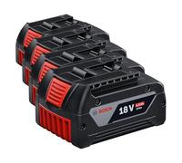 Bosch Professional 18V System Batterie GBA 18V 4.0Ah (Lot de 4)