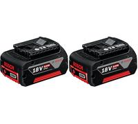 Bosch Professional 18V System Batterie GBA 18V 5.0Ah (Lot de 2)