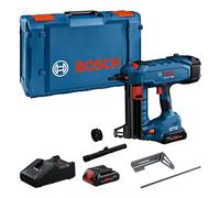 Cloueur sans-fil GNB 18V-40 - BOSCH - avec 2 batteries 18V 4.0Ah - chargeur - L-Boxx - 06019L7005