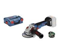 Bosch Professional 18V System meuleuse angulaire sans fil GWS 18V-10 SC (Ø de disque : 125 mm, avec module de connectivité, sans batterie ni chargeur, dans L-BOXX)