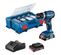 Perceuse à percussion Bosch Professional GSB 18V-45 + 2 batteries 2,0Ah + Chargeur GAL 18V-20 - 06019K3306