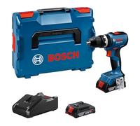 Bosch Professional 18V System Perceuse-visseuse sans fil GSB 18V-65 Professional (moteur sans balais, 2 batteries GBA 18V 2.0Ah in hargeur GAL 18V-20)