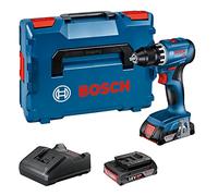 Bosch Professional 18V System perceuse-visseuse sans-fil GSR 18V-45 (régime à vide 1 900 tr/min, avec 2 batteries 2,0 Ah, chargeur GAL 18V-20, L-BOXX)