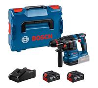 Bosch - Marteau perforateur sans fil GBH 18V-22 X, 2 batteries 4,0 Ah Li-Ion, chargeur 0611924101